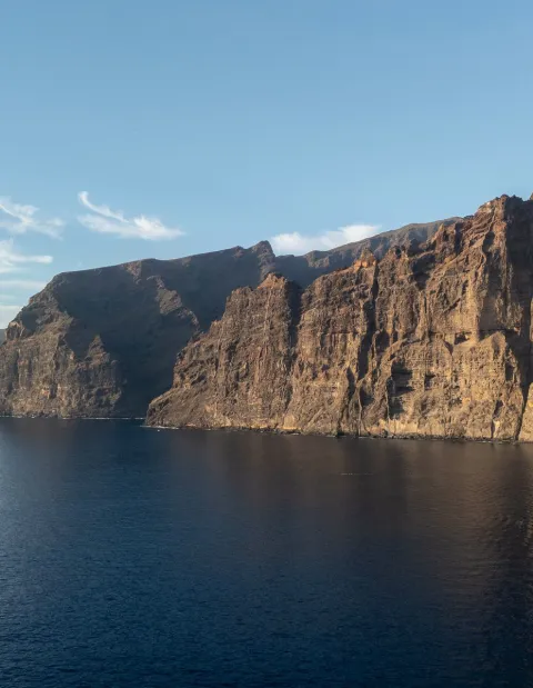 Vulkanische Steilküste Los Gigantes auf Teneriffa